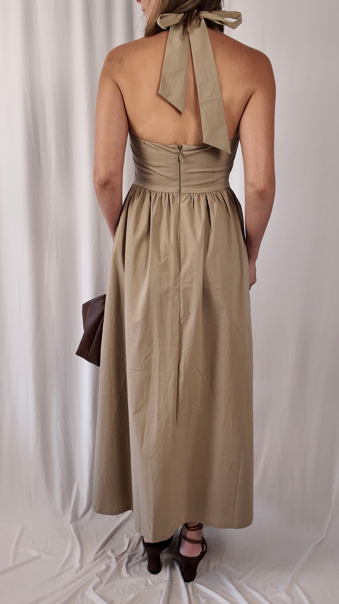 Halter Midi Dress