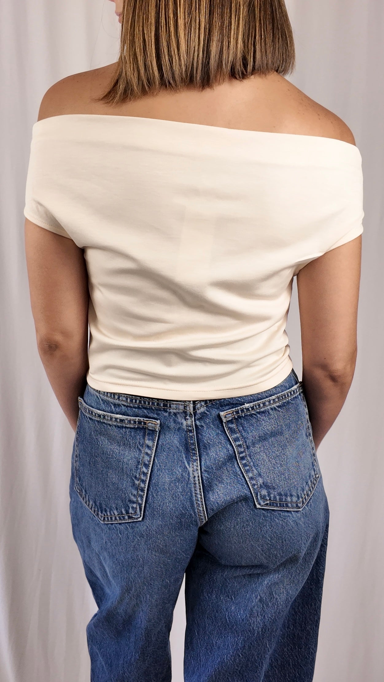 Off Shoulder Basic Top