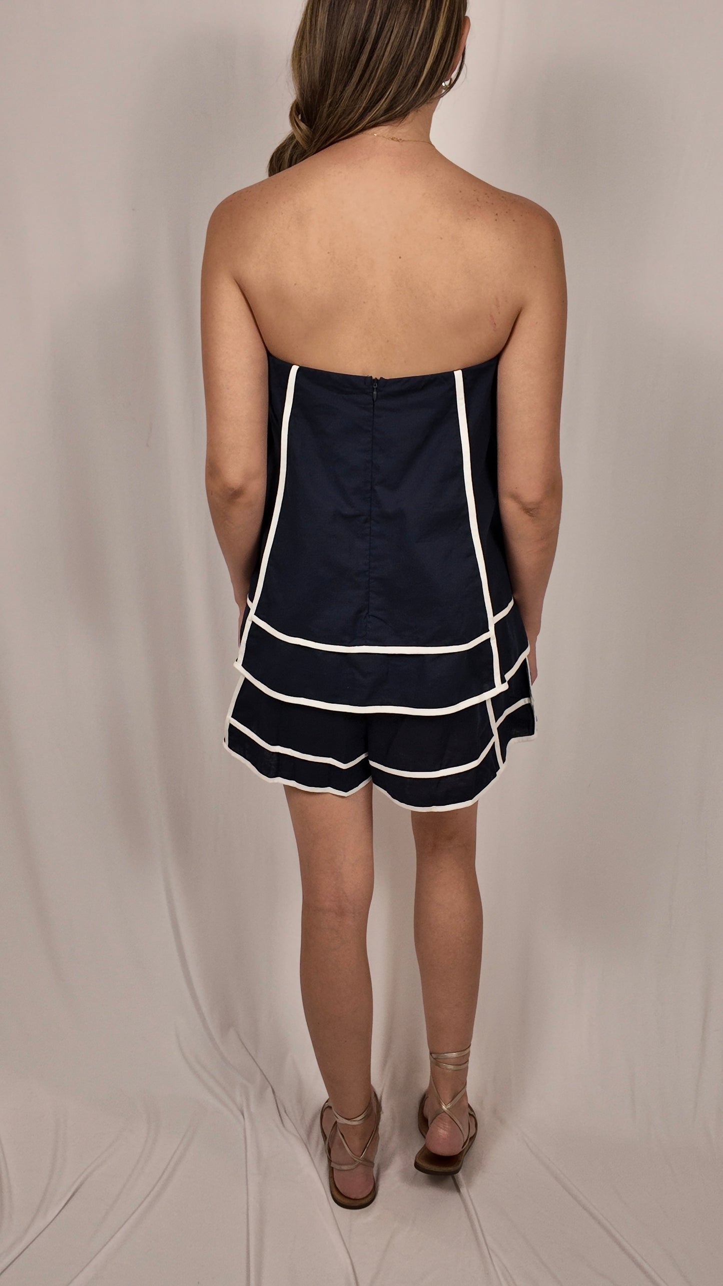 Layered Tube Romper