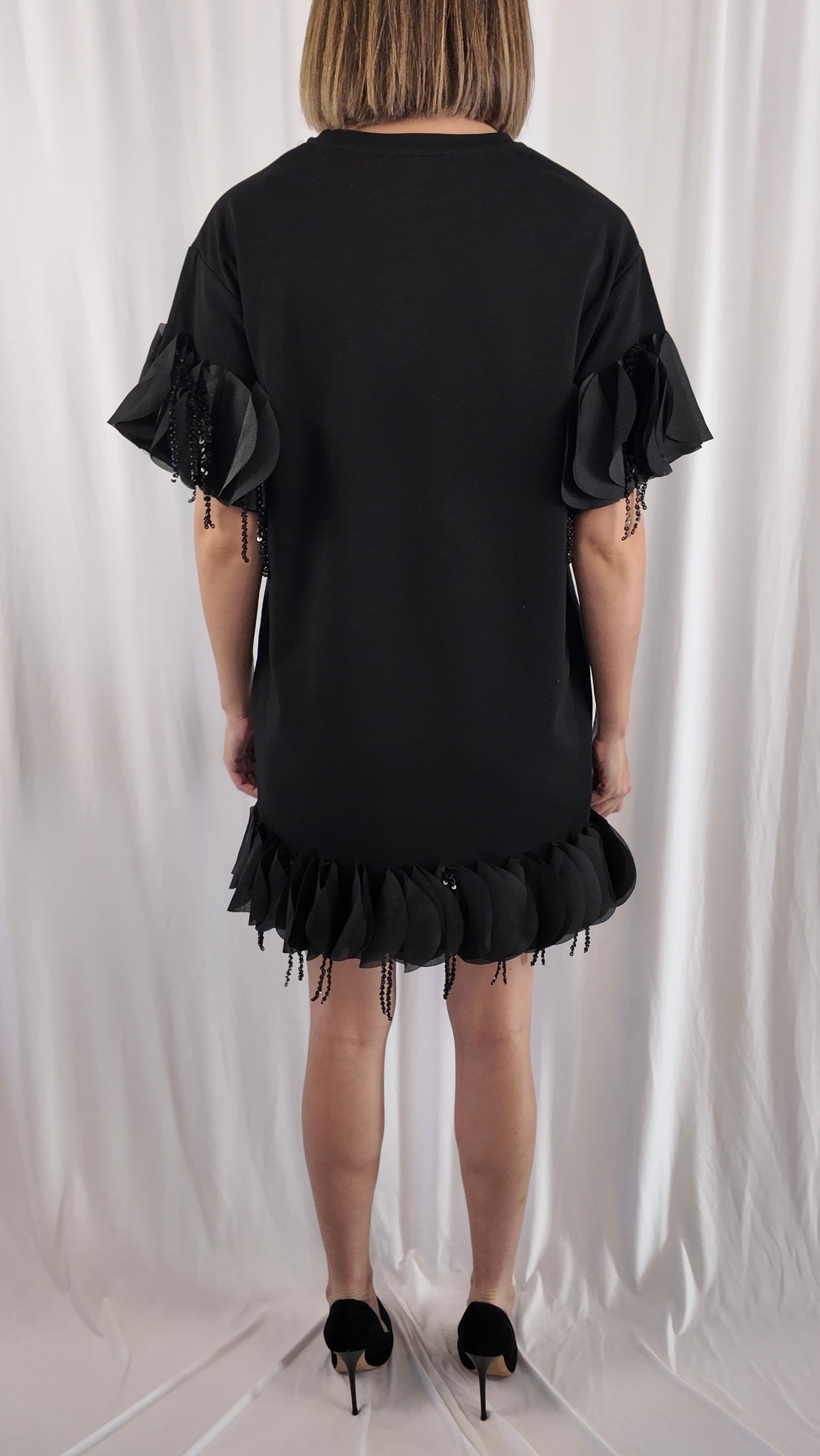 Black Aplique Dress