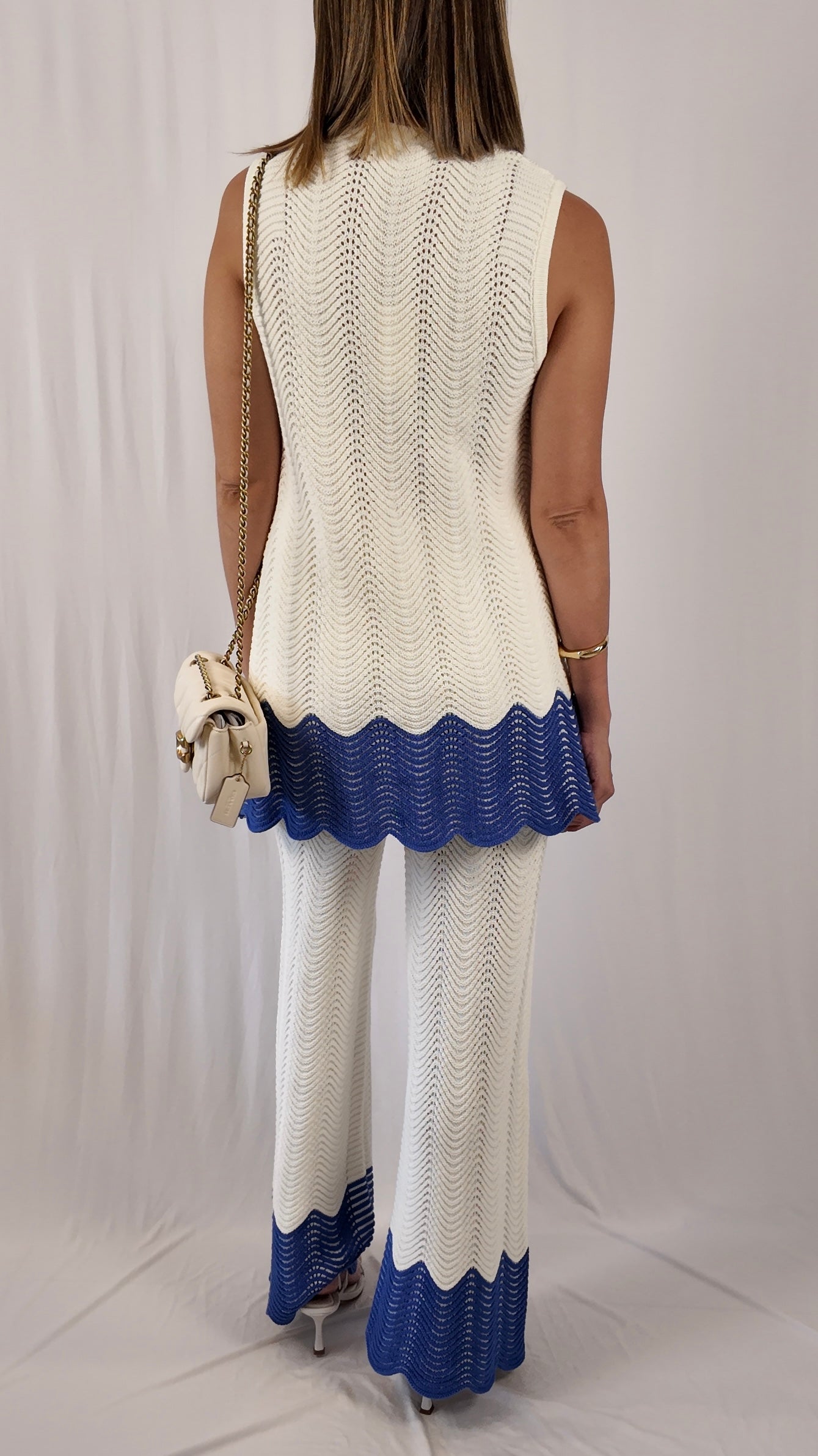 Colorblock Knit Set