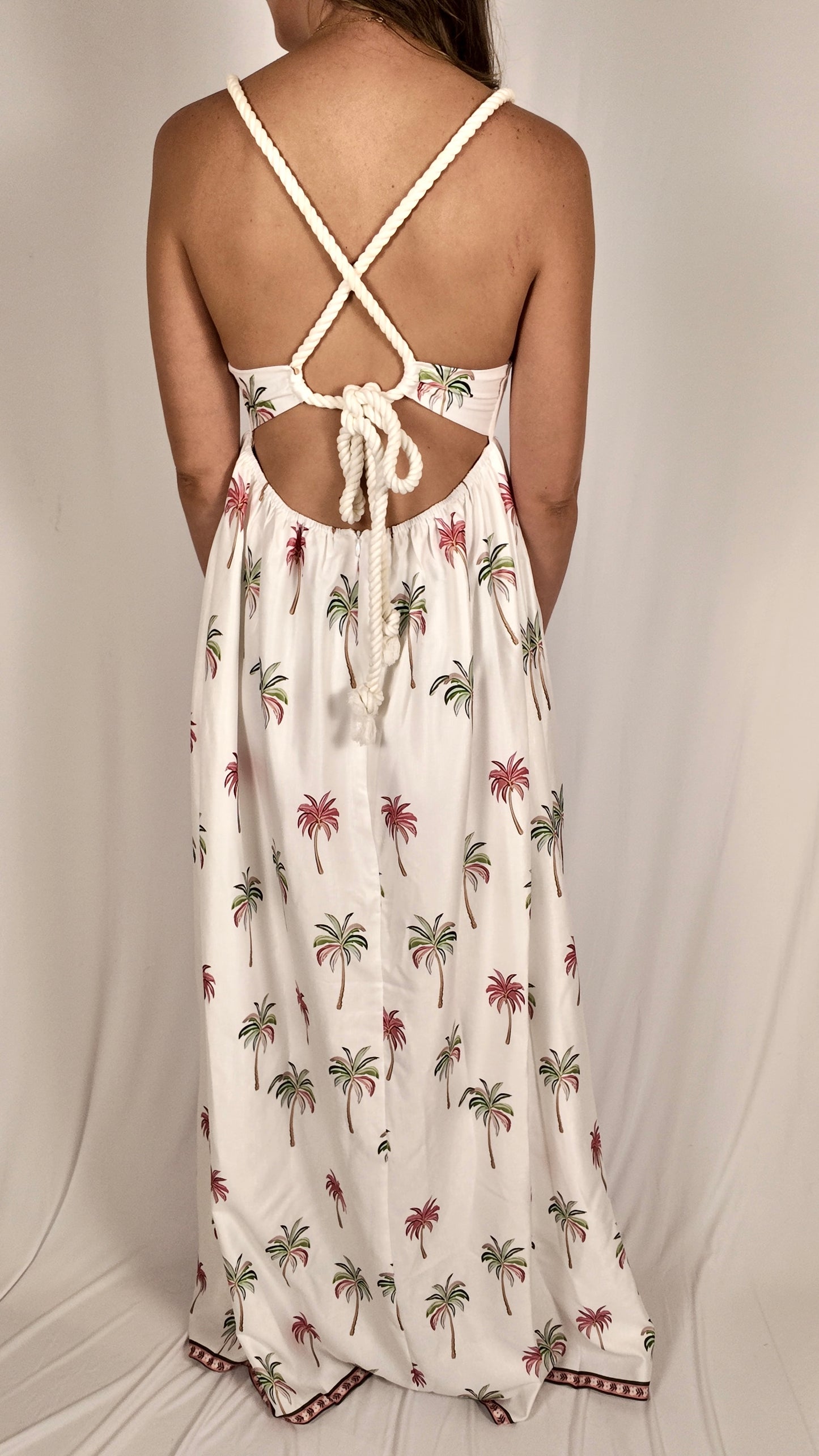 Palm Tree Maxi Dress