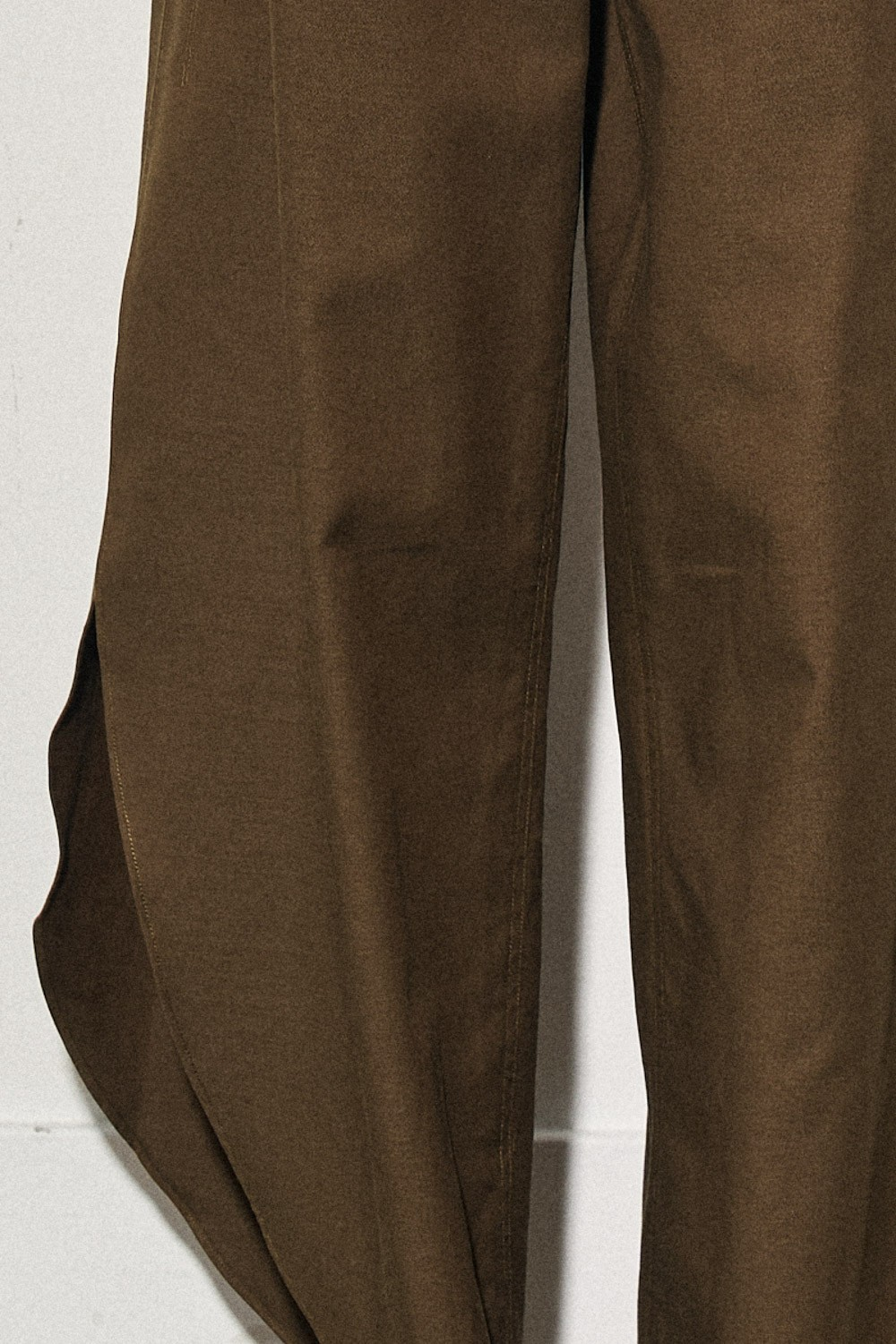 Linen Side Slit Balloon Pants