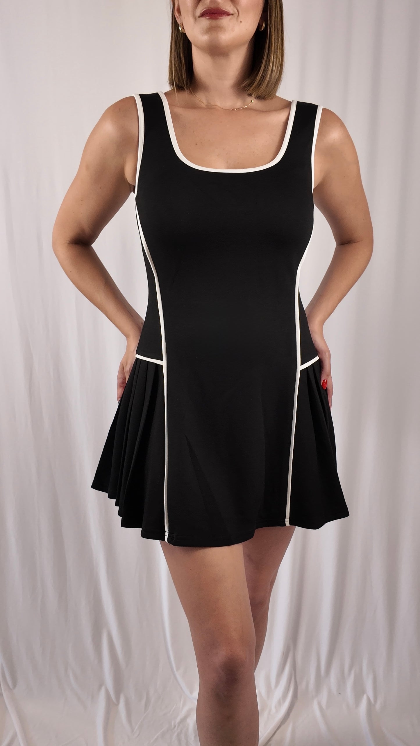 Scuba Dress with Shorts