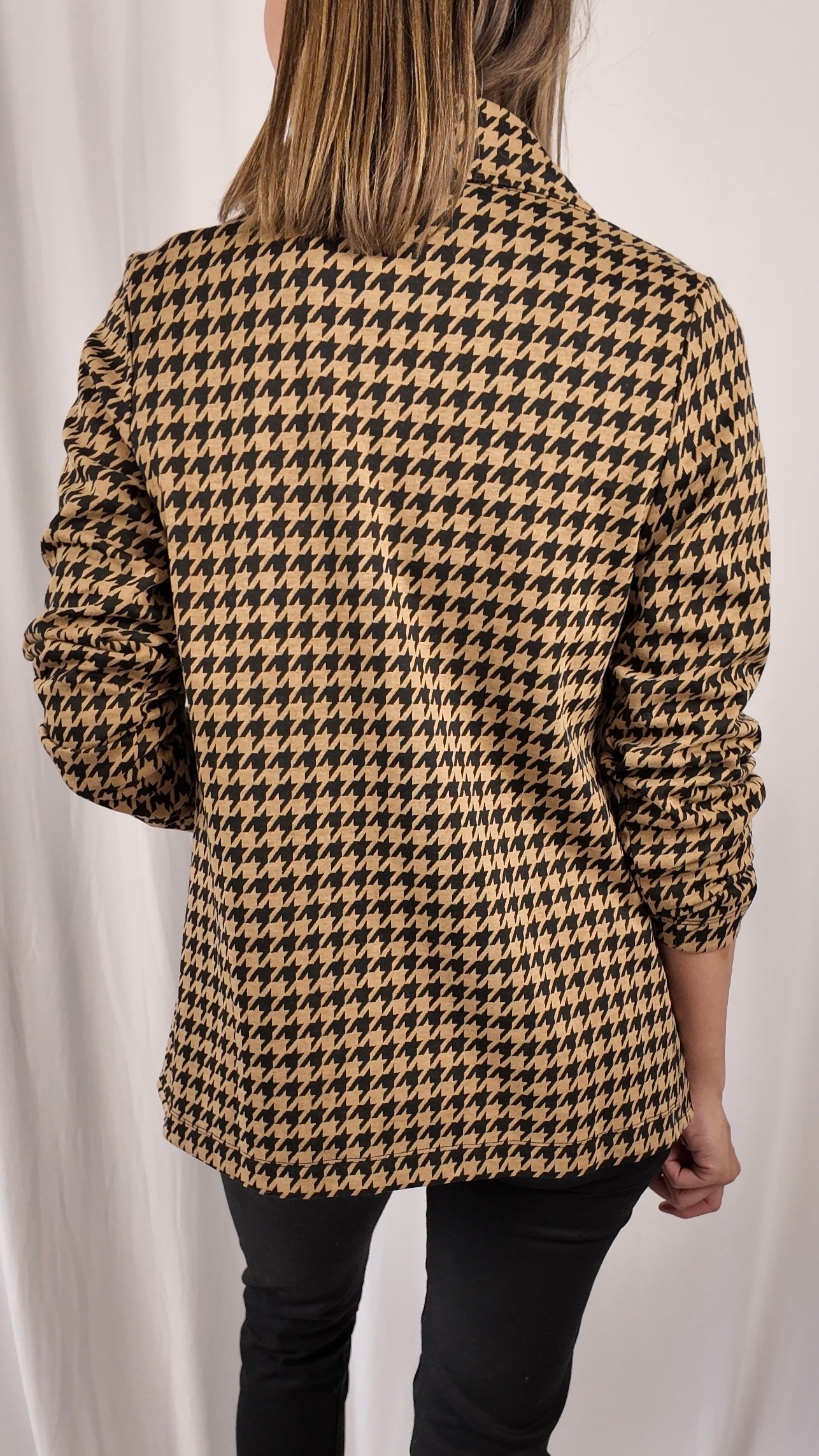 Houndstooth Blazer Jacket