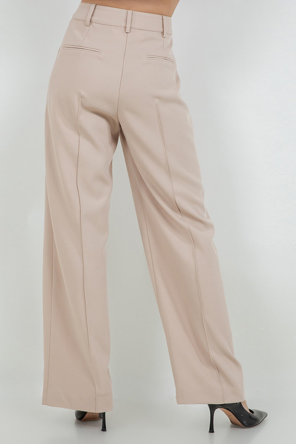 Beige Trousers