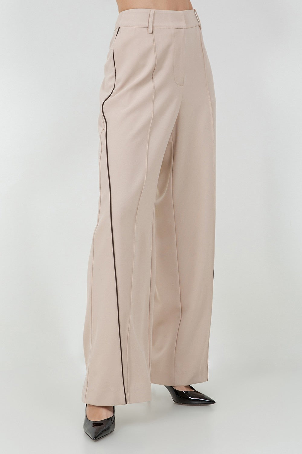 Beige Trousers