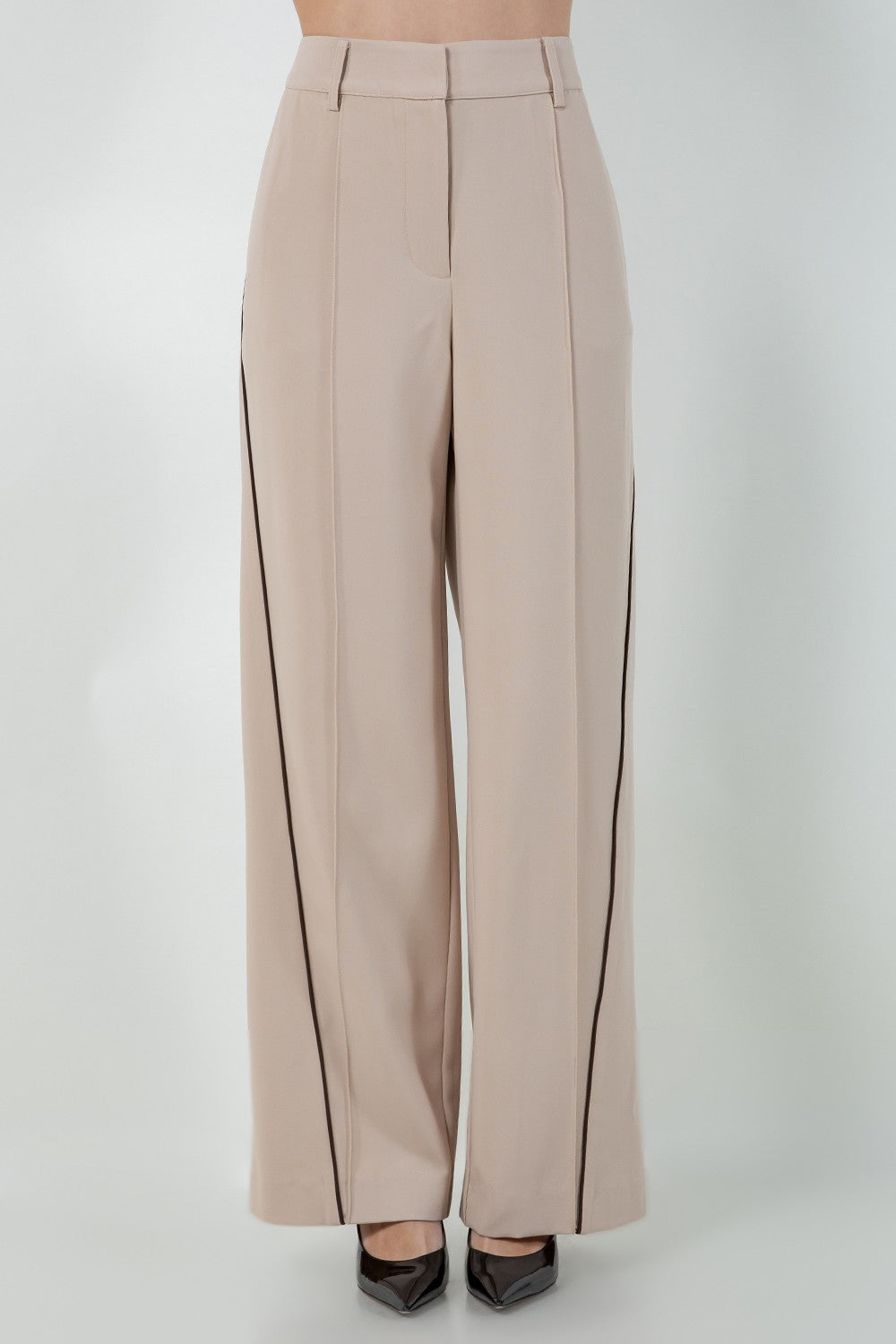 Beige Trousers