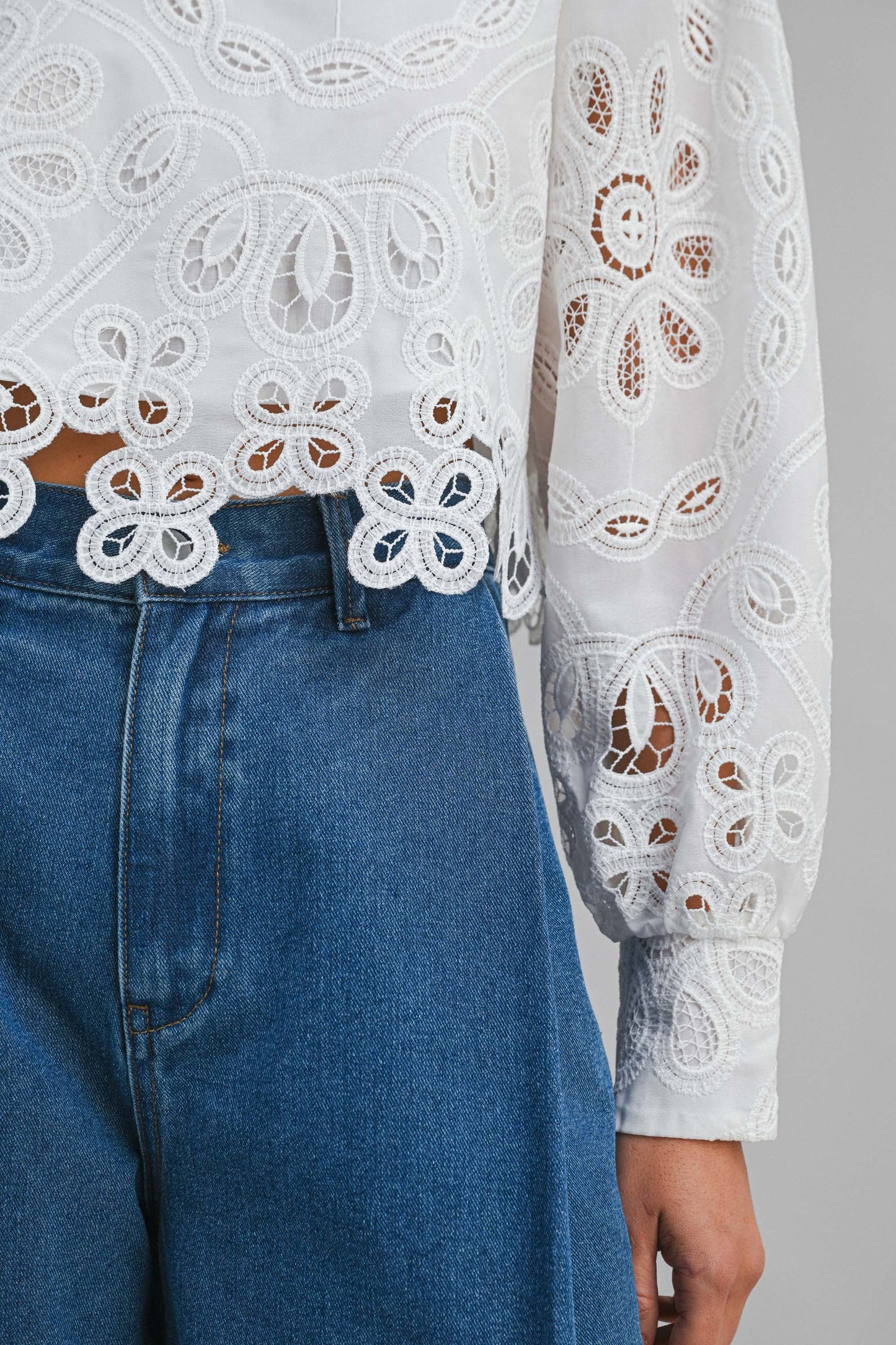 Eyelet Blouse