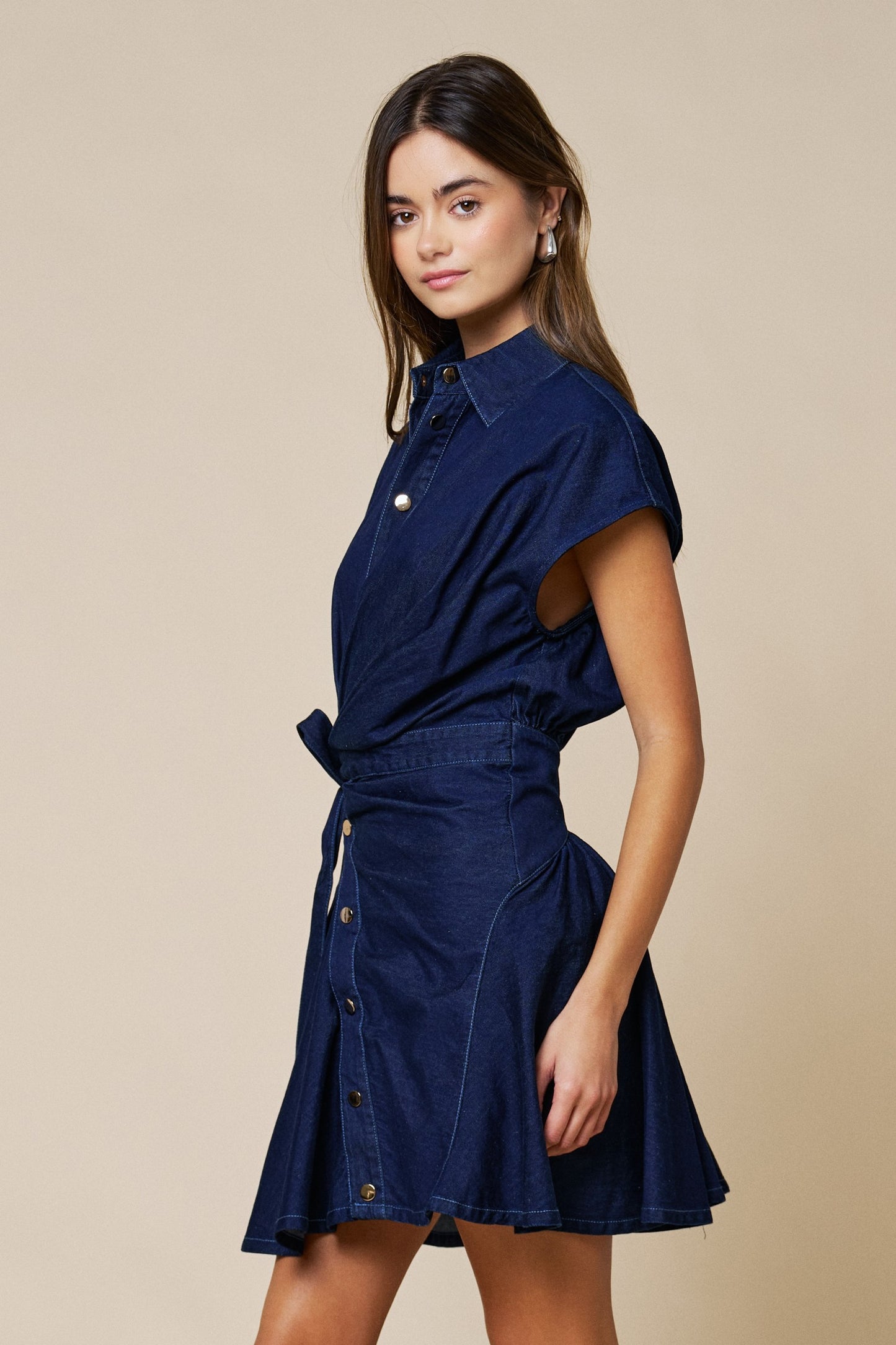 Denim Mini Dress