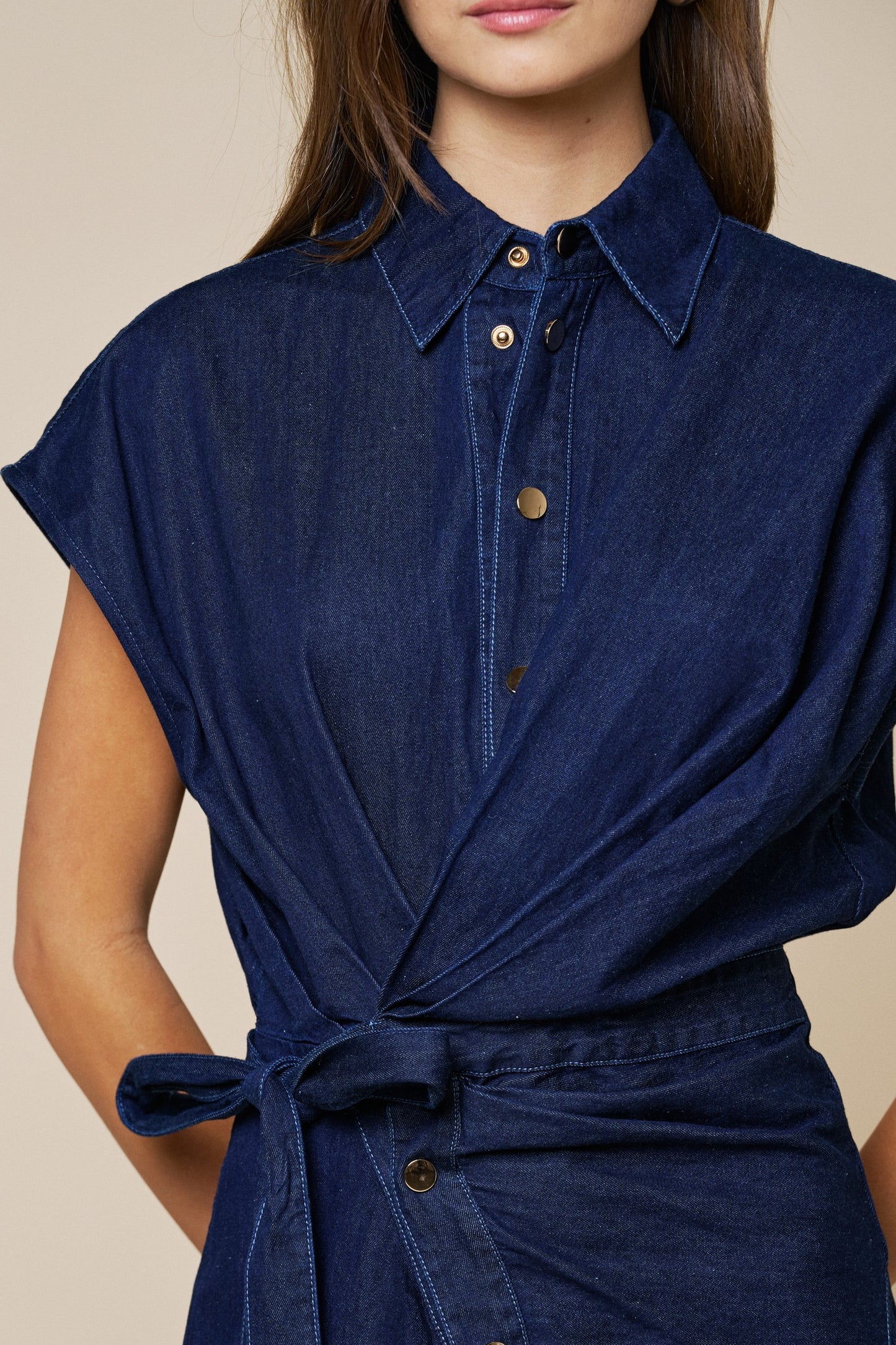 Denim Mini Dress