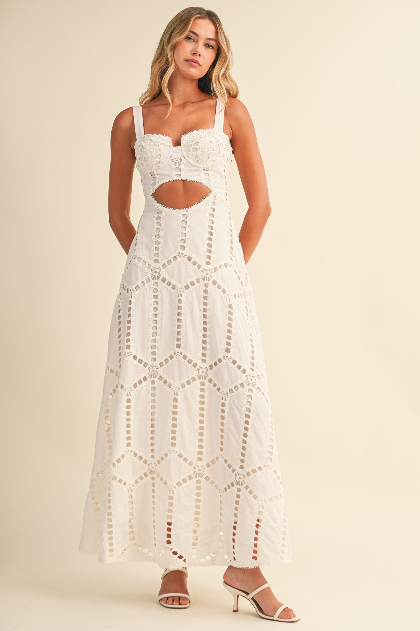 Bustier Flare Dress