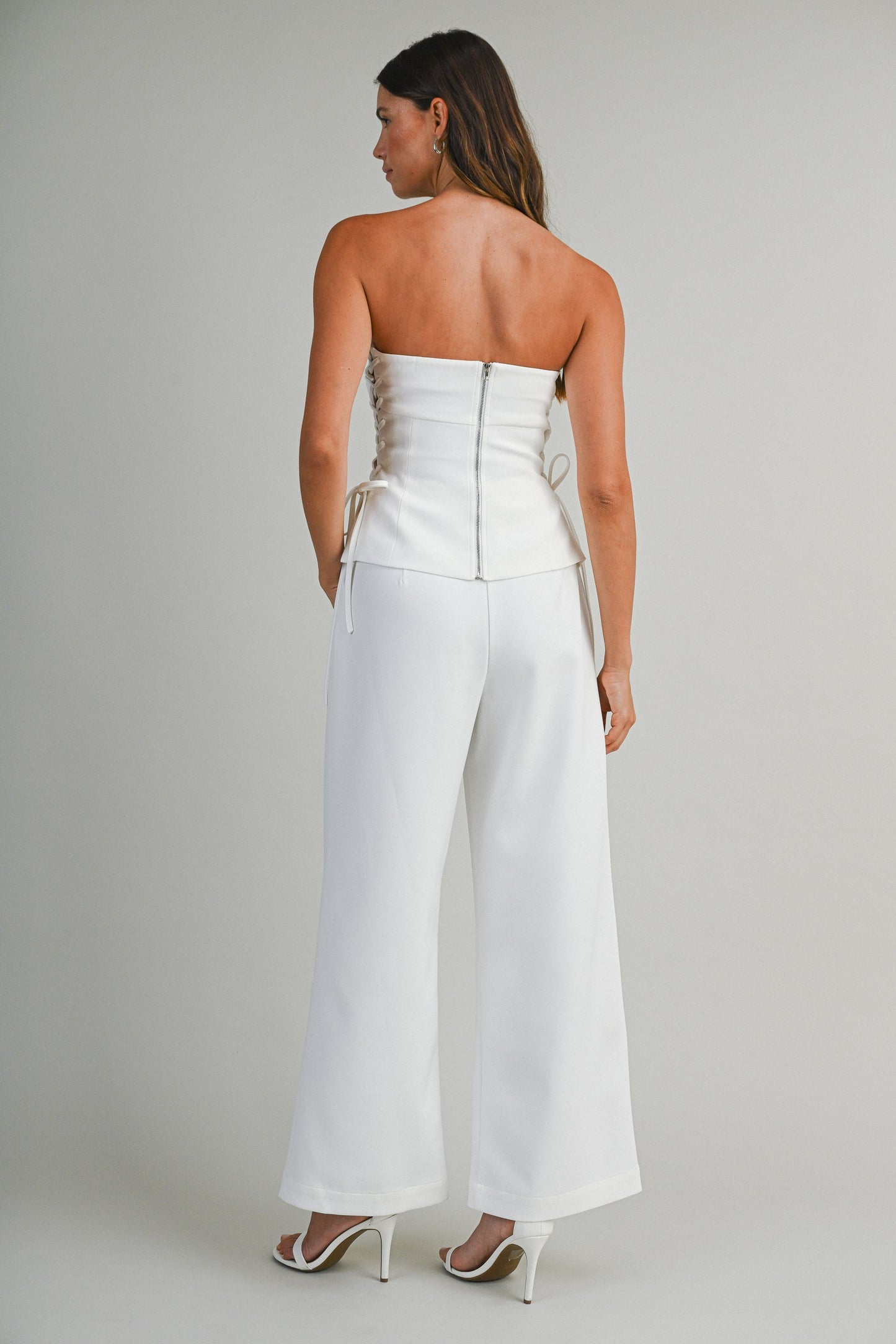 PRE ORDER Lace Up Pant Set - ETA JULY 17