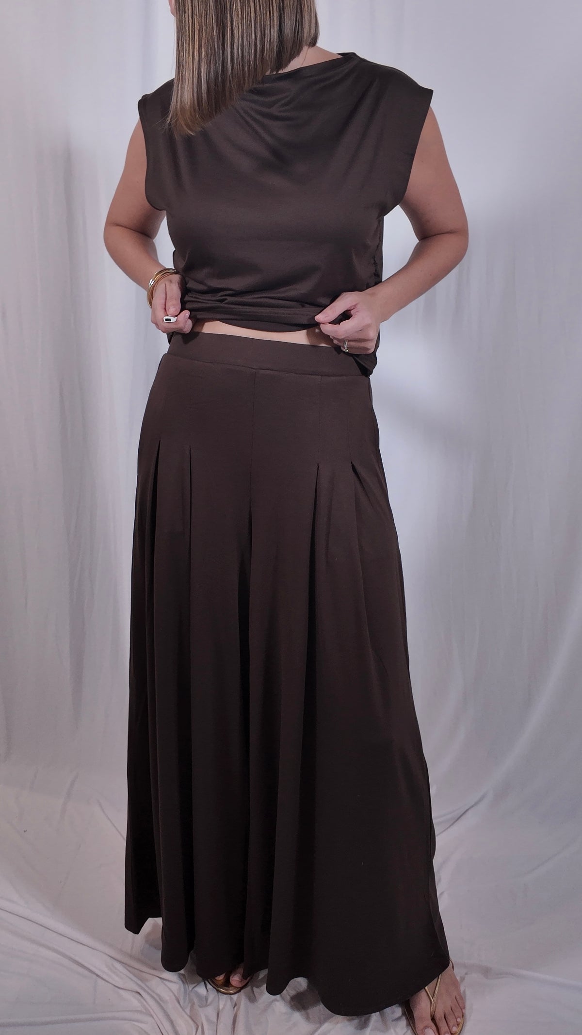 Wide Leg Travel Set