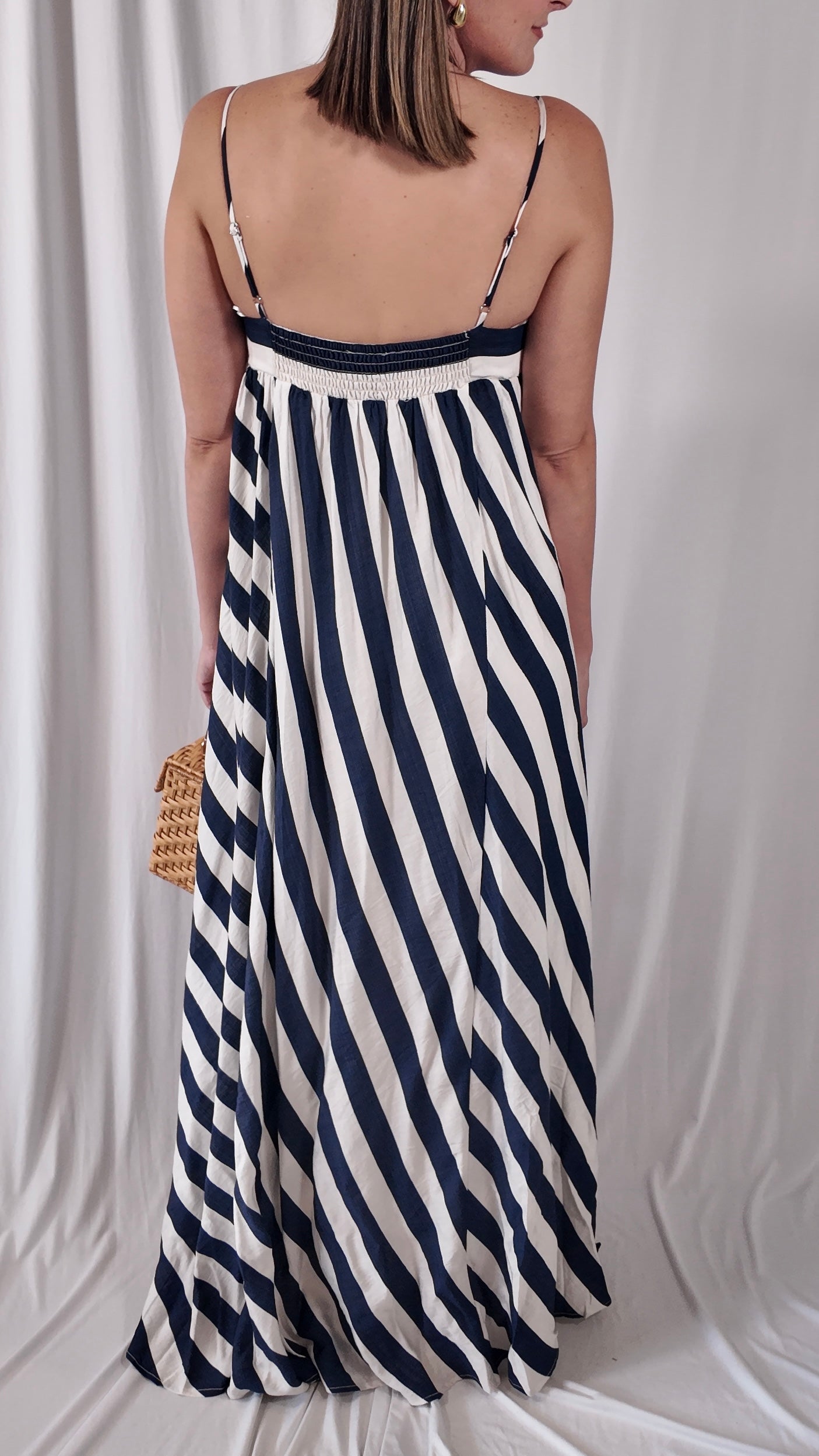 Striped Maxi Dress