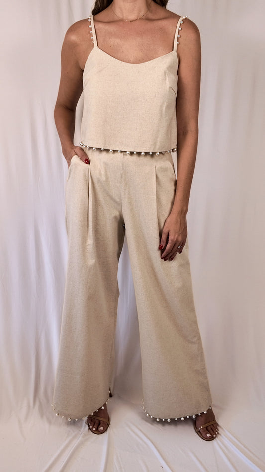 Pearl Linen Set