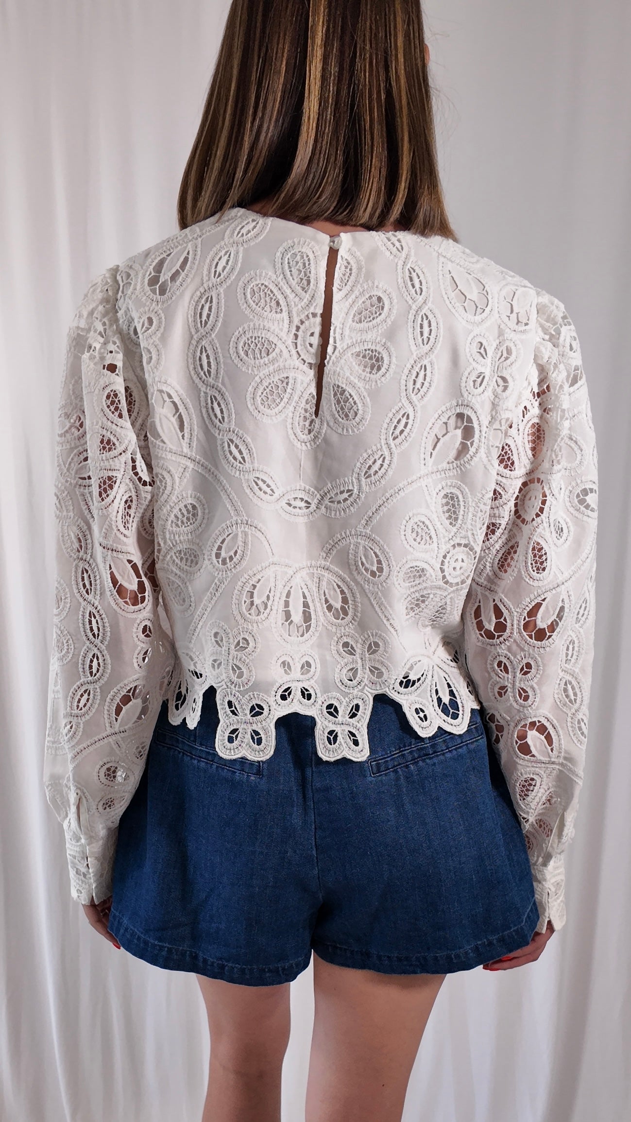 Eyelet Blouse
