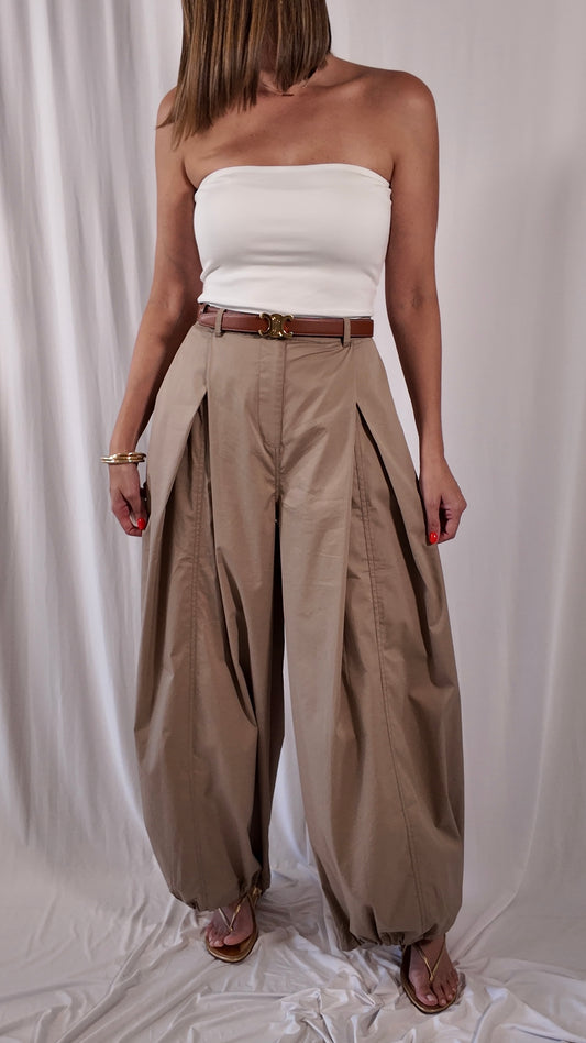 Drawstring Balloon Pants