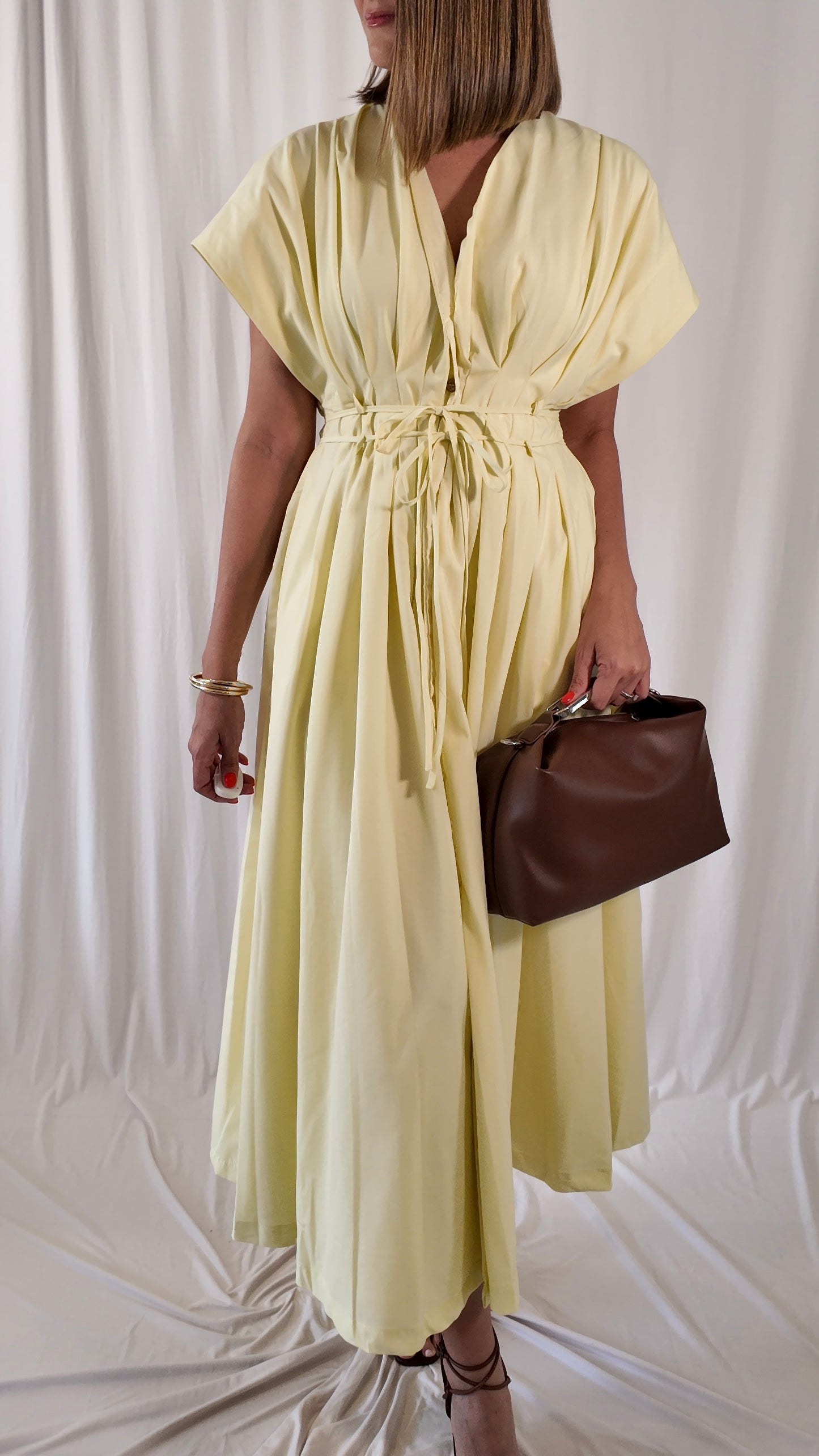 Poplin Maxi Dress