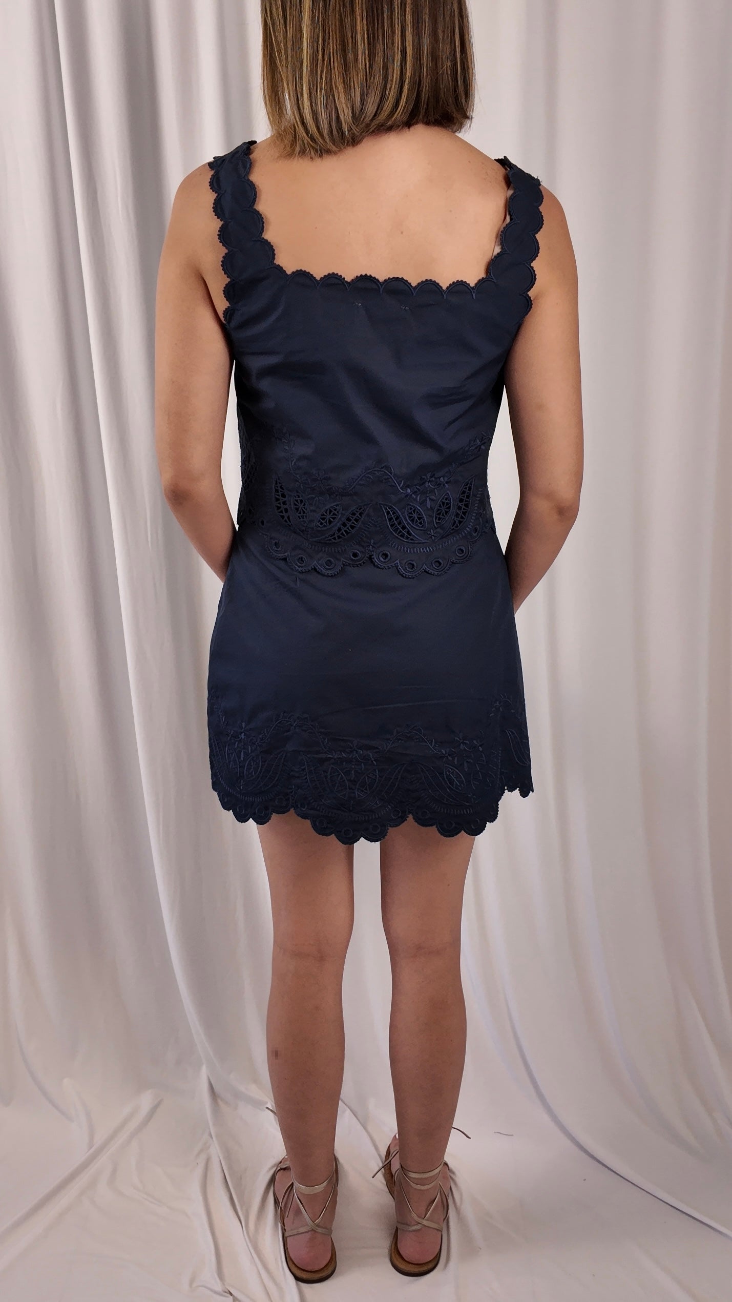 Embroidered Skirt Set