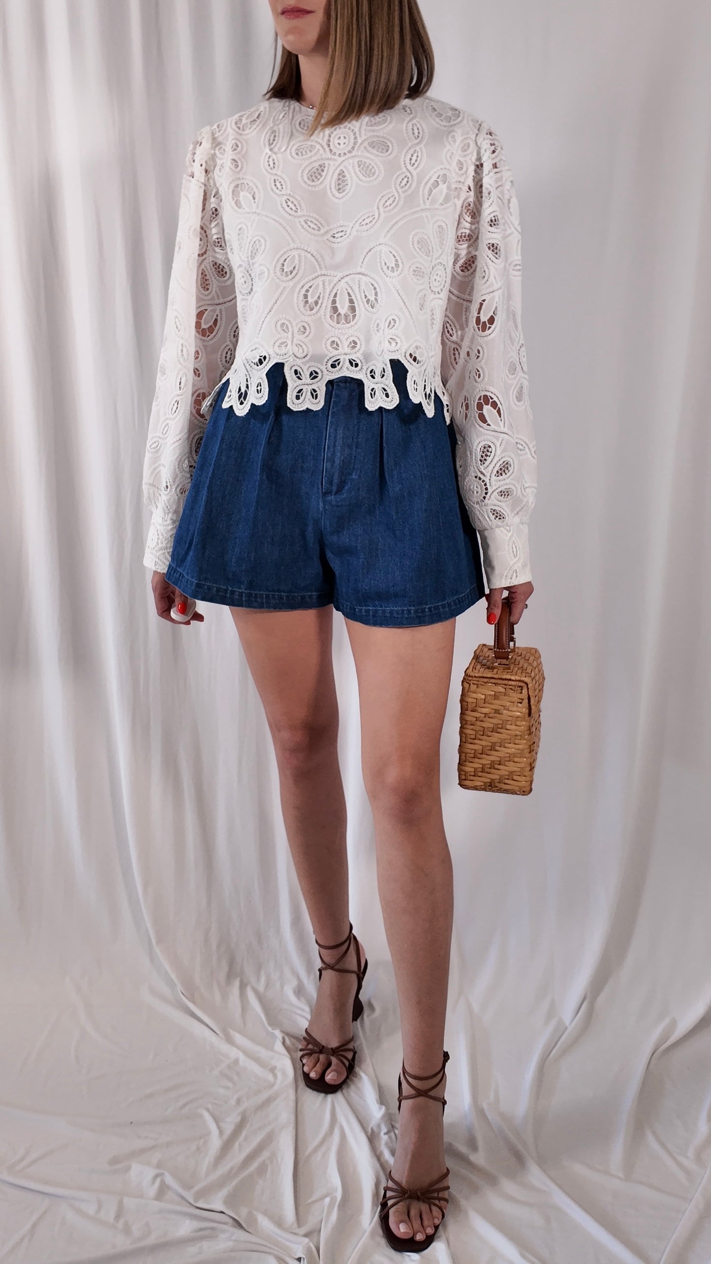 Eyelet Blouse