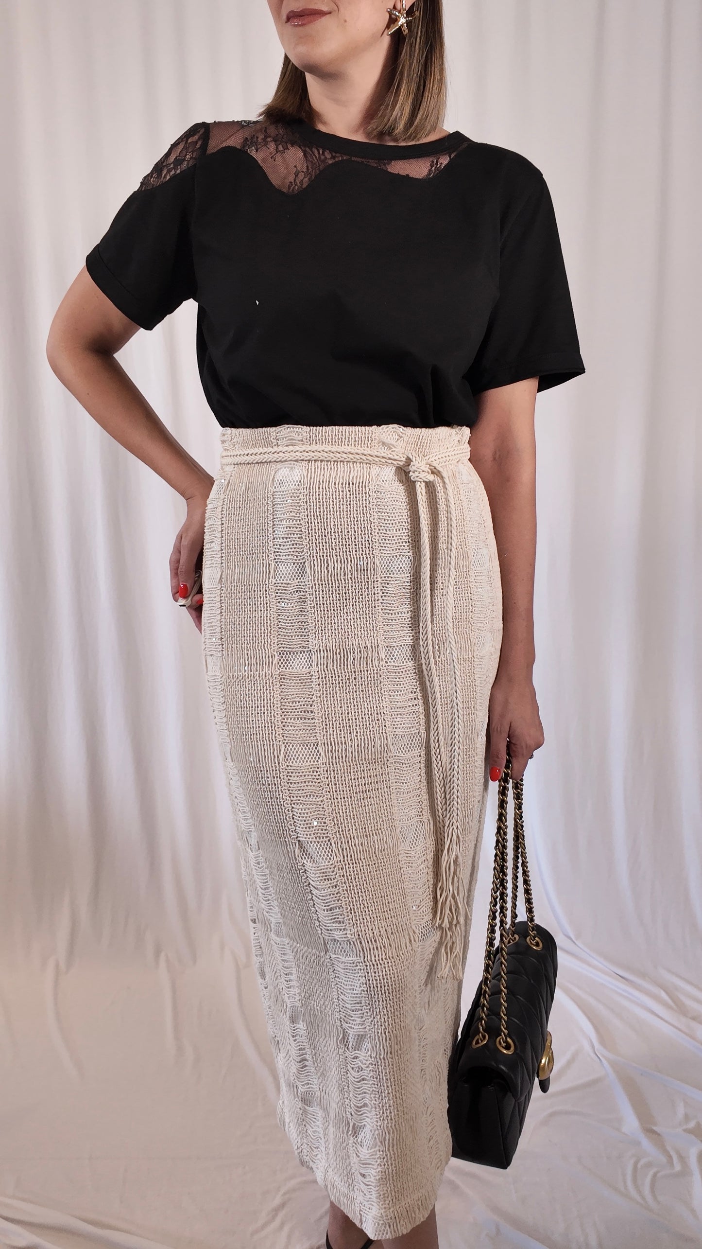 Crochet Midi Skirt