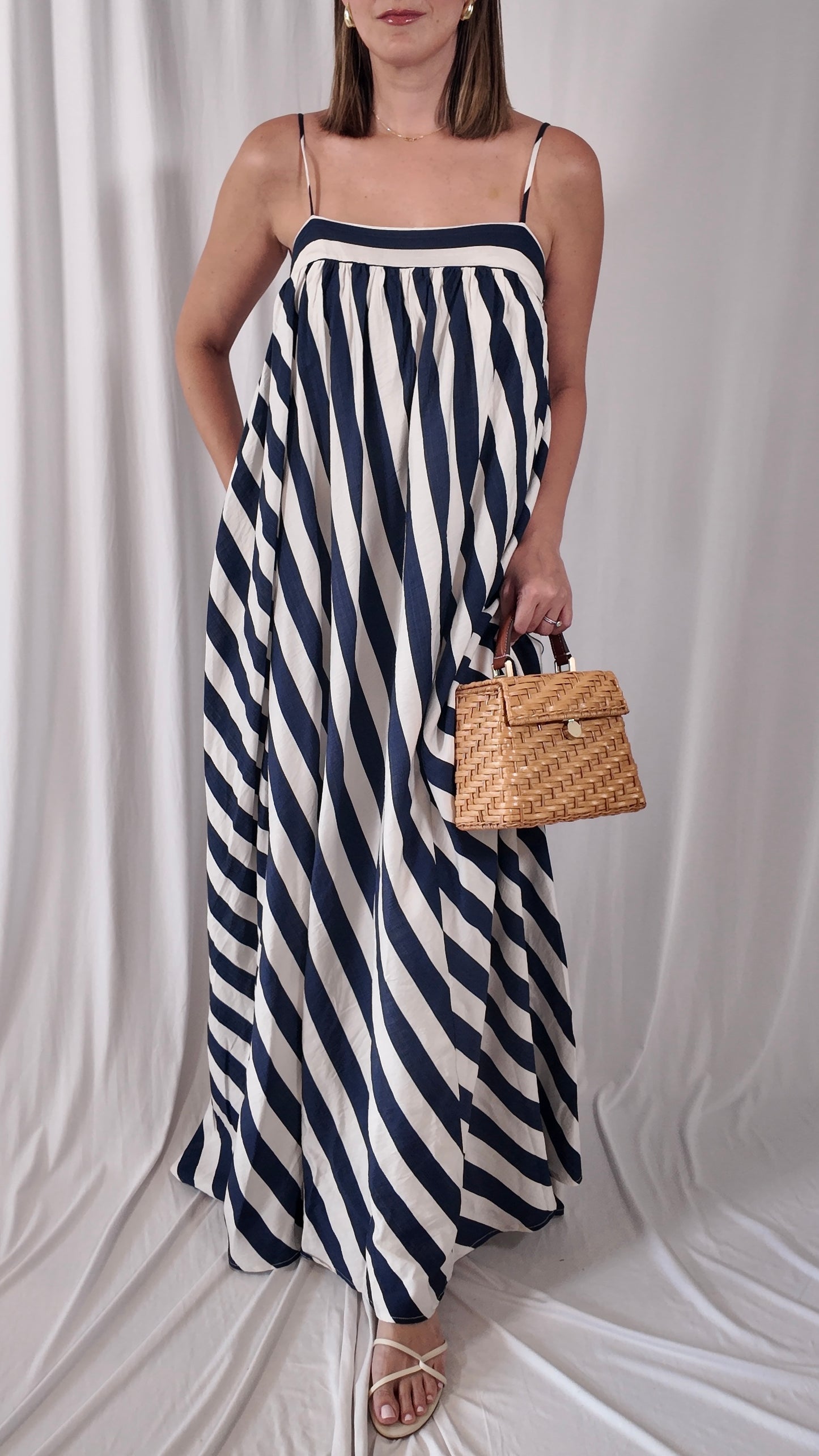 Striped Maxi Dress