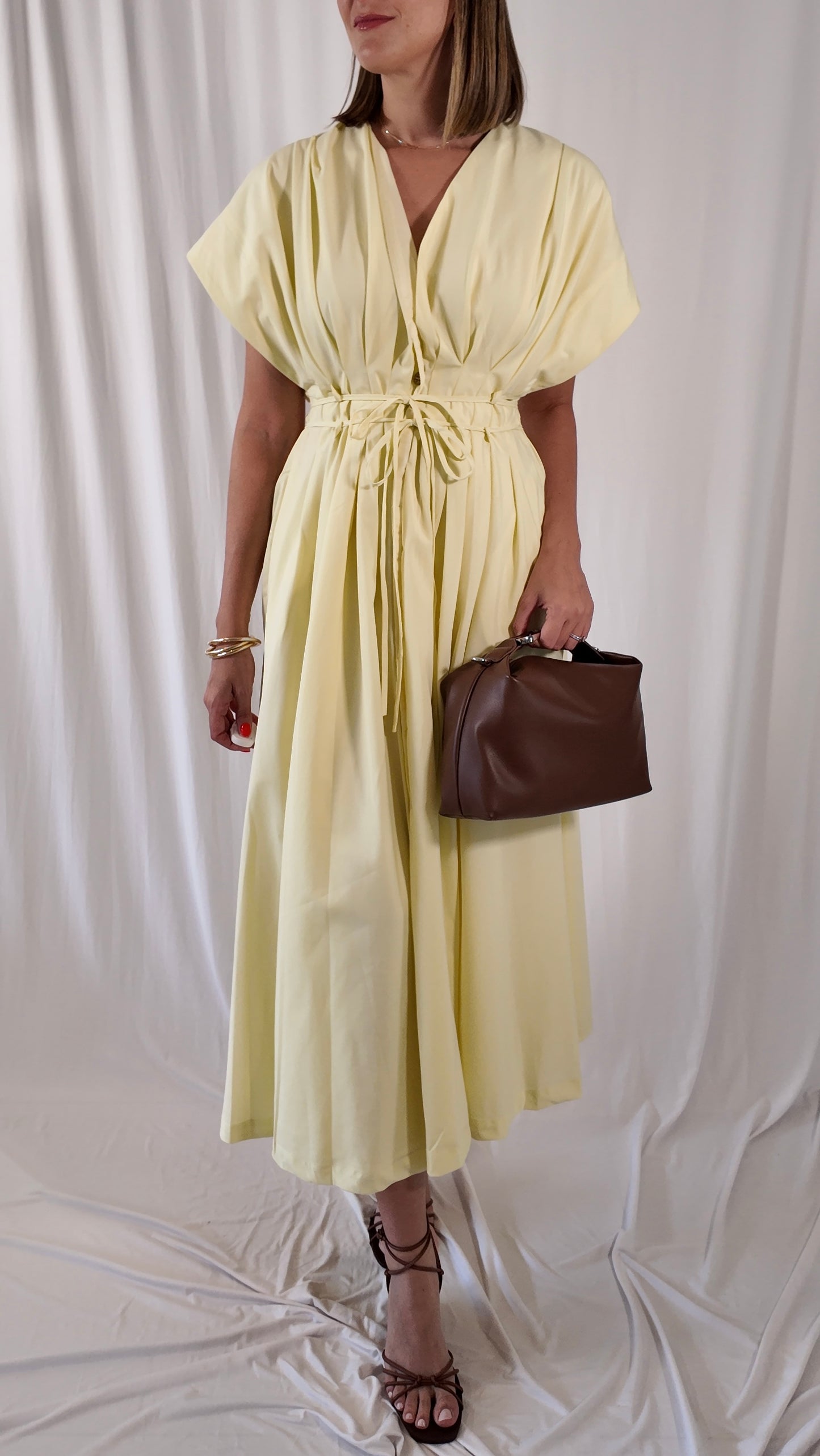 Poplin Maxi Dress