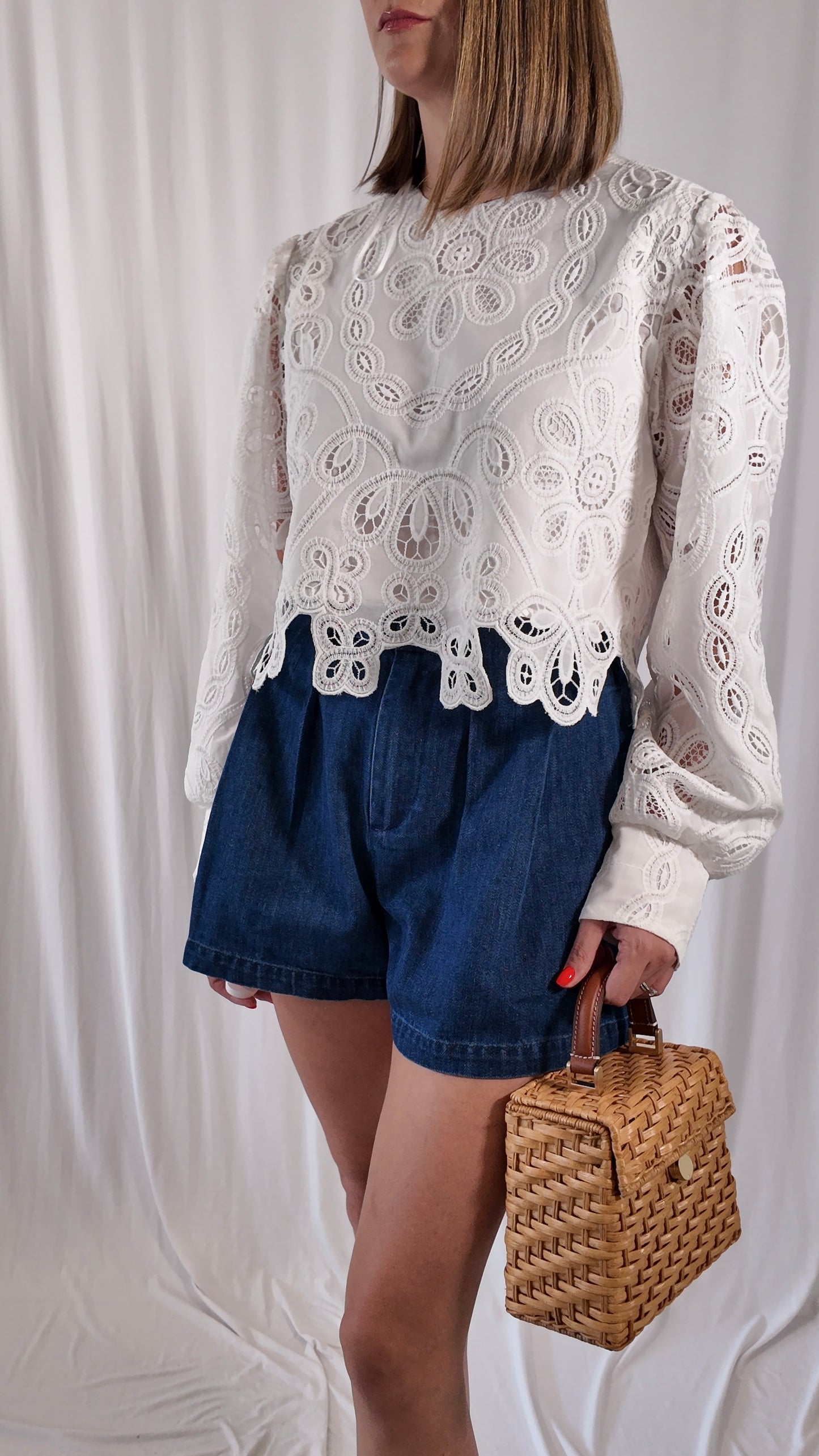 Eyelet Blouse