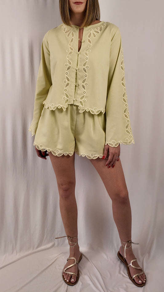 Button Lace Set