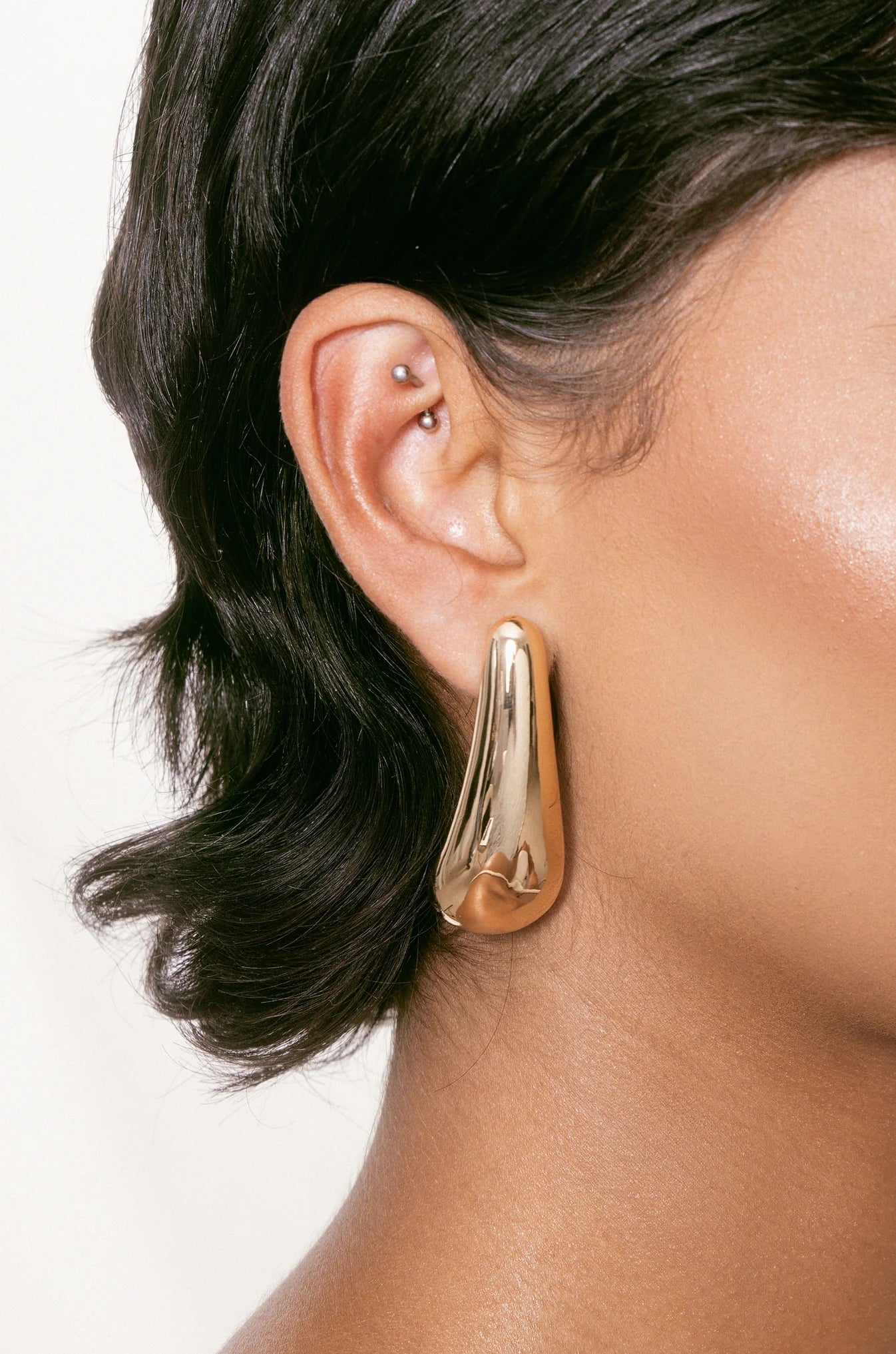 Raindrop Earings Gold