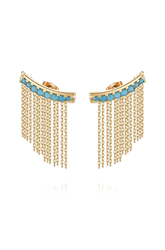 Turquoise Crystal Ear Crawler